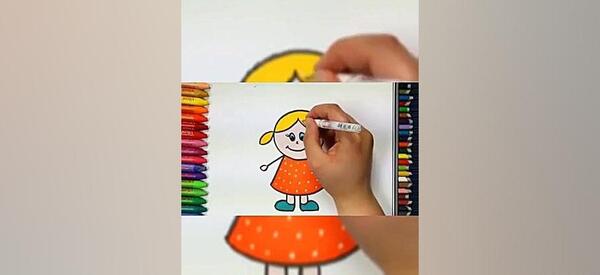 عکس نقاشی کودکانه کلاس اولی ها