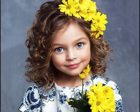 عکس دختر بچه کیوت برای پروفایل