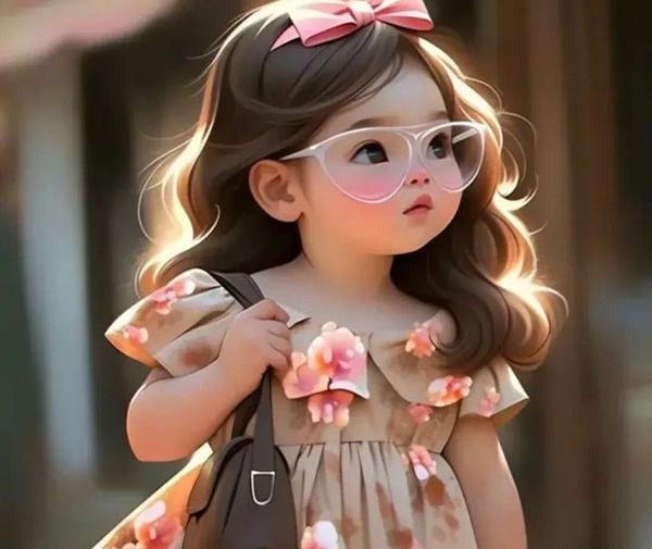 عکس دختر فانتزی بچه گانه