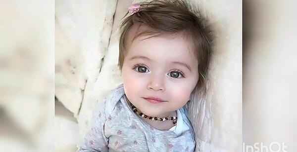 عکس دختر بچه چشم رنگی زیبا