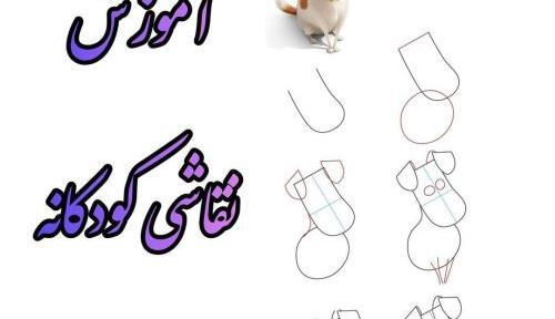 عکس نقاشی کودکانه لباسشویی