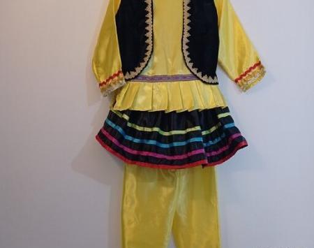 عکس نقاشی کودکانه لباس محلی