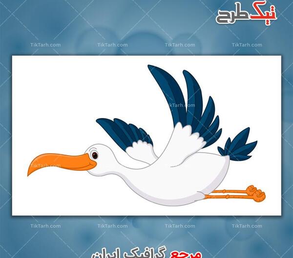 عکس نقاشی کودکانه از لک لک