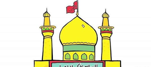 عکس نقاشی کودکانه مسجد قبا
