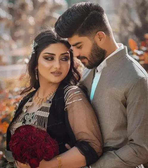 عکس پروفایل دختر کرد با لباس کردی مردانه