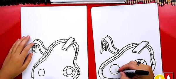 عکس نقاشی کودکانه ورزش شنا