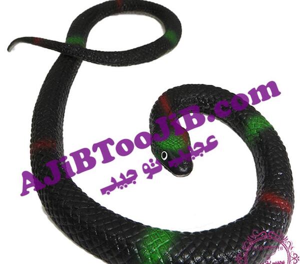عکس مار پلاستیکی اسباب بازی