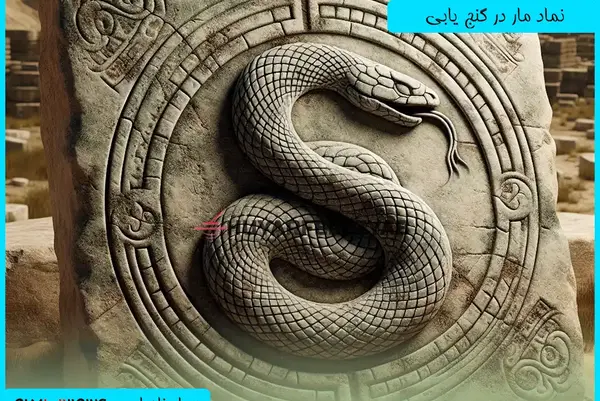 عکس مار سر گنج