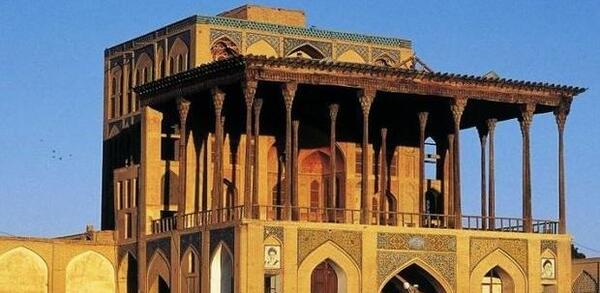 عکس شیر سنگی پل خواجو