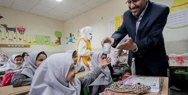 عکس شیر لیوانی مدرسه