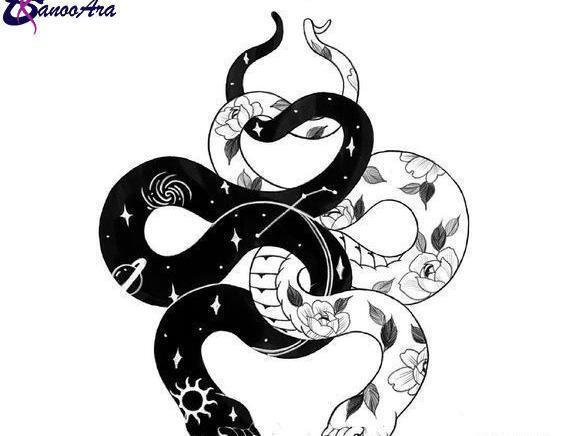 عکس مار کبرا برای تاتو