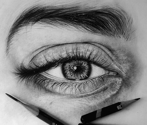 عکس نقاشی های ترسناک سیاه قلم