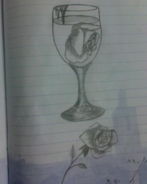 عکس نقاشی سیاه قلم عاشقانه جدید