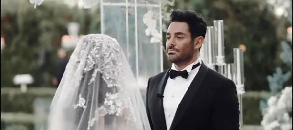 عکس سحر قریشی در لباس عروس