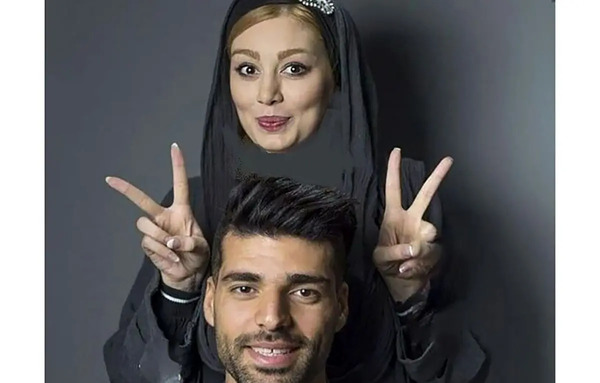 عکس سحر قریشی با طارمی