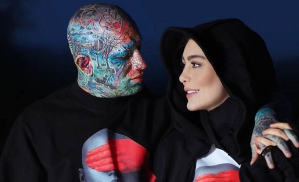 زیباترین عکس سحر قریشی با تتلو