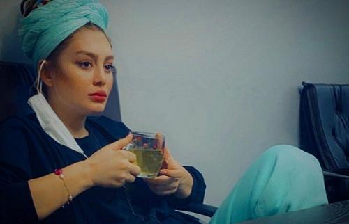 عکس پای زیبای سحر قریشی