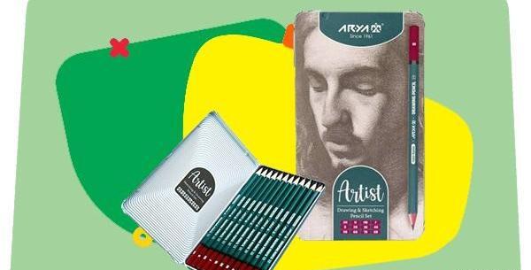 عکس نقاشی سیاه قلم سه بعدی ساده