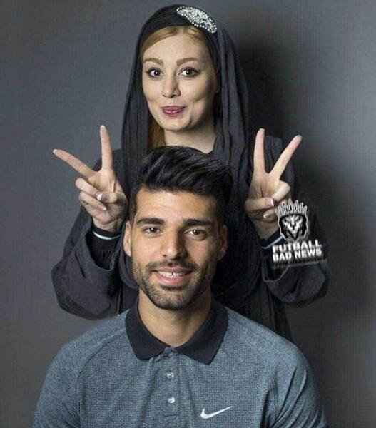 عکس سحر قریشی در باشگاه بدنسازی