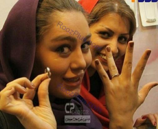 عکس انگشتان پای سحر قریشی