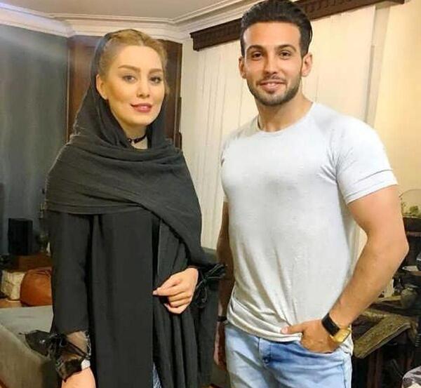 عکس های سحر قریشی با همسرش