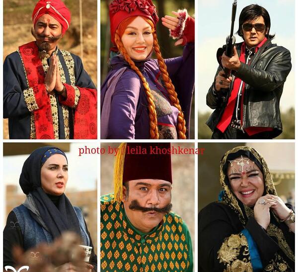 عکس سحر قریشی در فیلم اس پاس