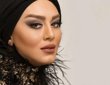 عکس سحر قریشی با آرایش
