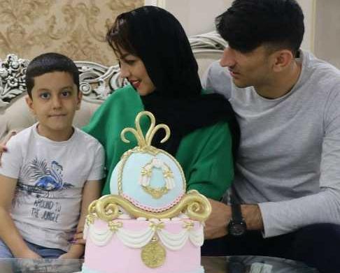 عکس های تولد همسر بیرانوند