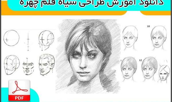 عکس نقاشی سیاه قلم میوه