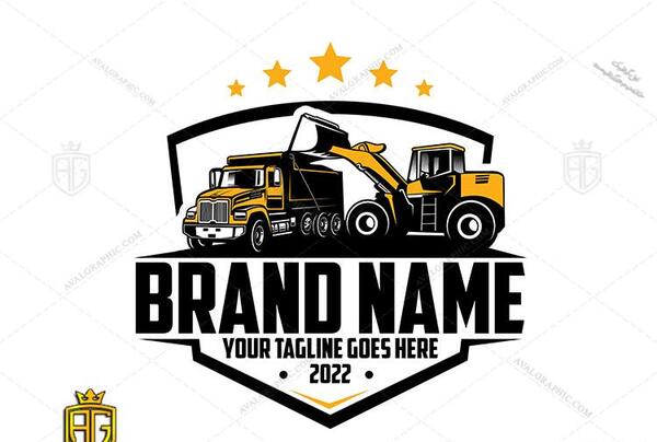 عکس نقاشی سیاه قلم ماشین سنگین