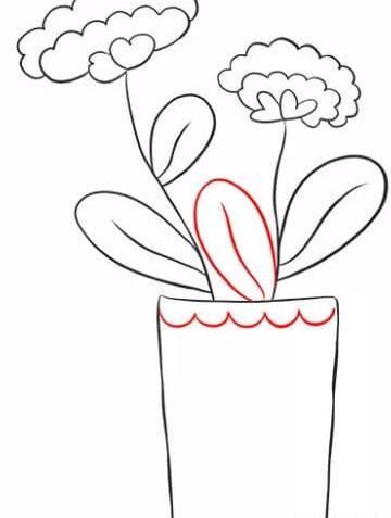 عکس نقاشی گل برای کودکانه