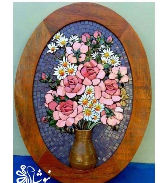 عکس نقاشی گلدان شکسته