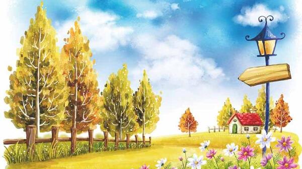 عکس نقاشی گلدان شکسته