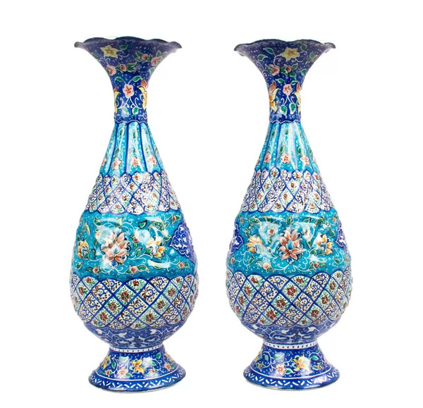 عکس نقاشی گلدان بزرگ
