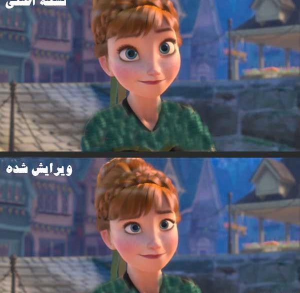 عکس های السا و انا و راپونزل و مریدا