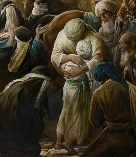 عکس حضرت علی حسن روح الامین