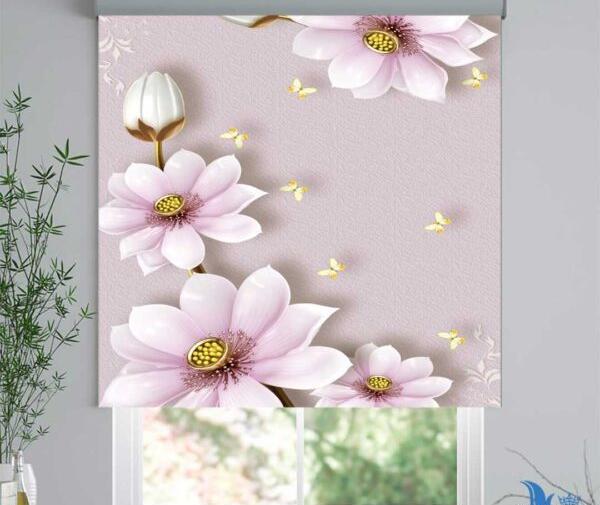 عکس نقاشی گل شقایق فانتزی