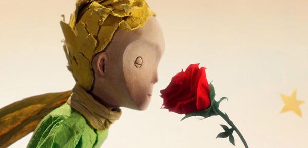 عکس نقاشی شازده کوچولو و گل