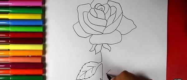 عکس نقاشی گل طراحی زیبا