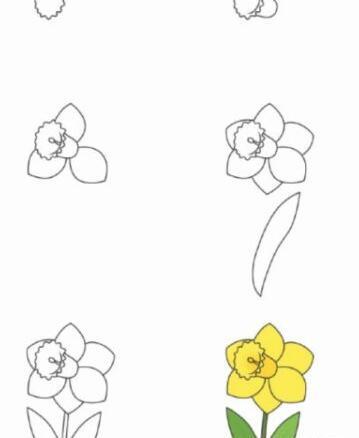 عکس نقاشی با گل طبیعی