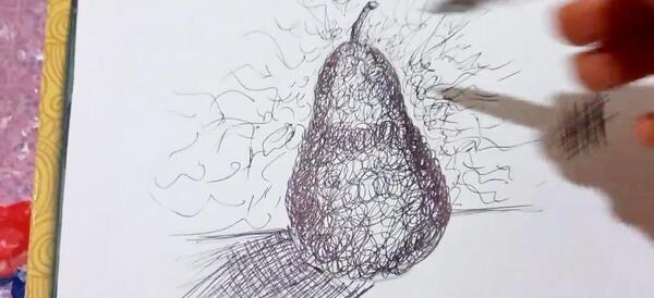 عکس نقاشی گل صفحه ۴ فرهنگ و هنر هفتم