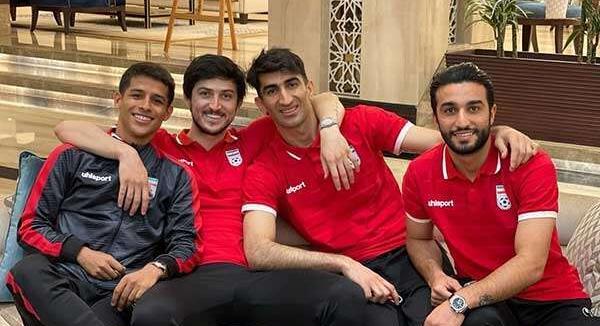 عکس سردار آزمون و مهدی قائدی