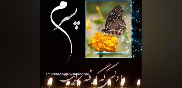 عکس پنجشنبه های دلتنگی پسرم