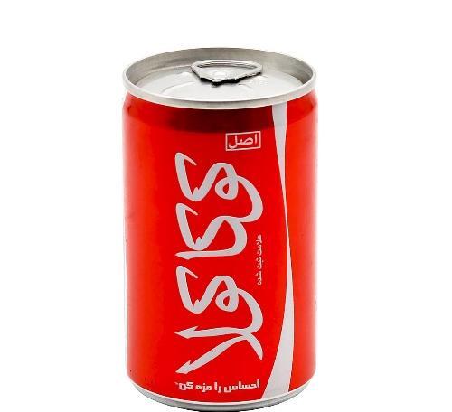 عکس کوکاکولا قوطی