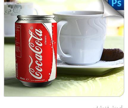 عکس کوکاکولا قوطی