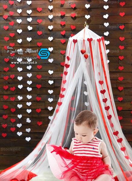 پس زمینه عکس آتلیه کودک