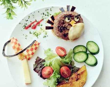 عکس غذای کودکانه