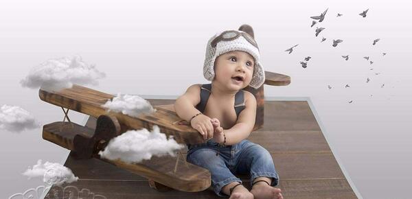 عکس کودک اتلیه ای