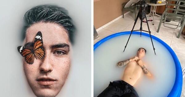 پشت صحنه عکس های آتلیه ای