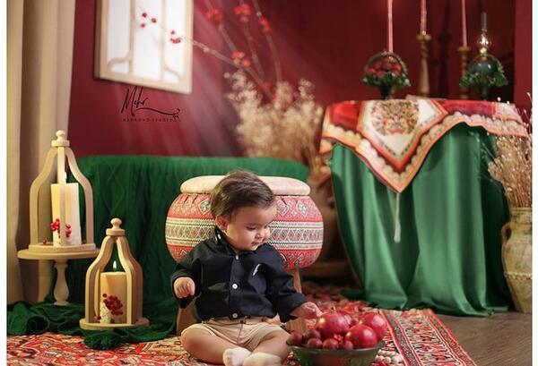 برنامه عکس آتلیه شب یلدا کودک